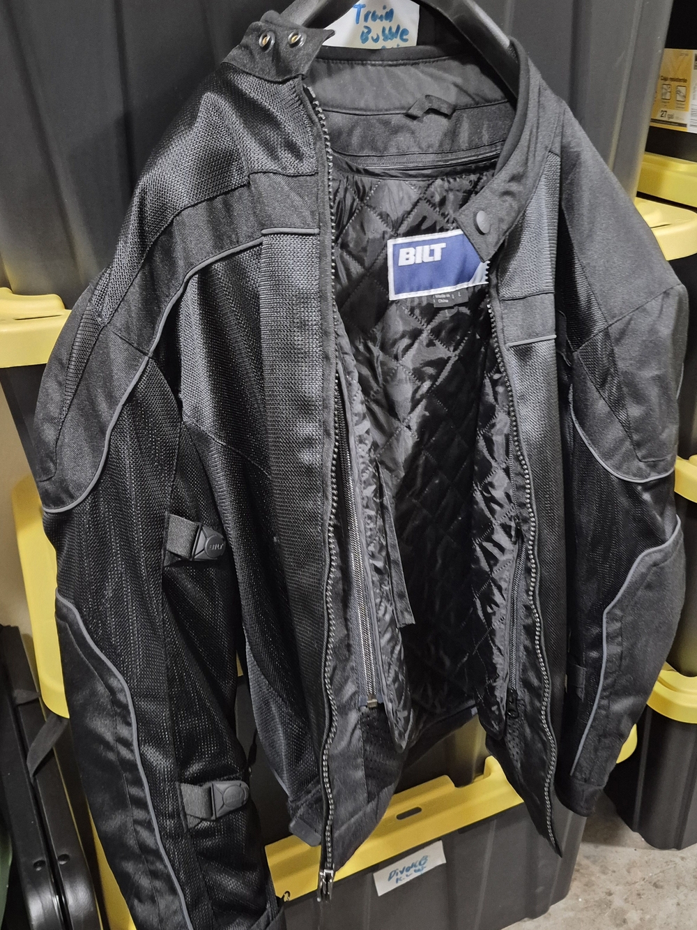 BILT Men's Black Performance Motorcycle Jacket